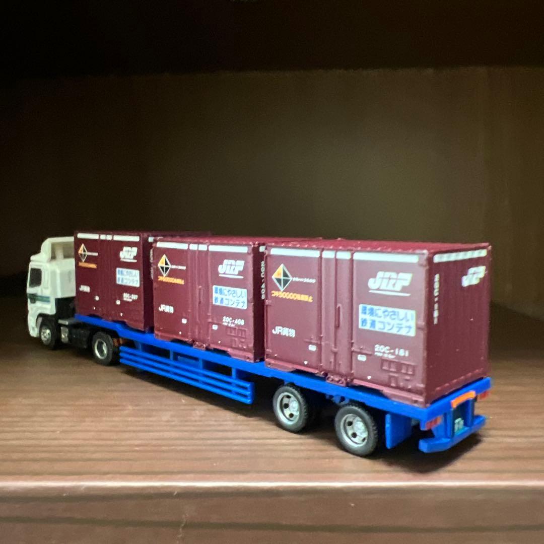 トレーラーコレクション 日野プロフィアハイブリッド仕様 日通コンテナ