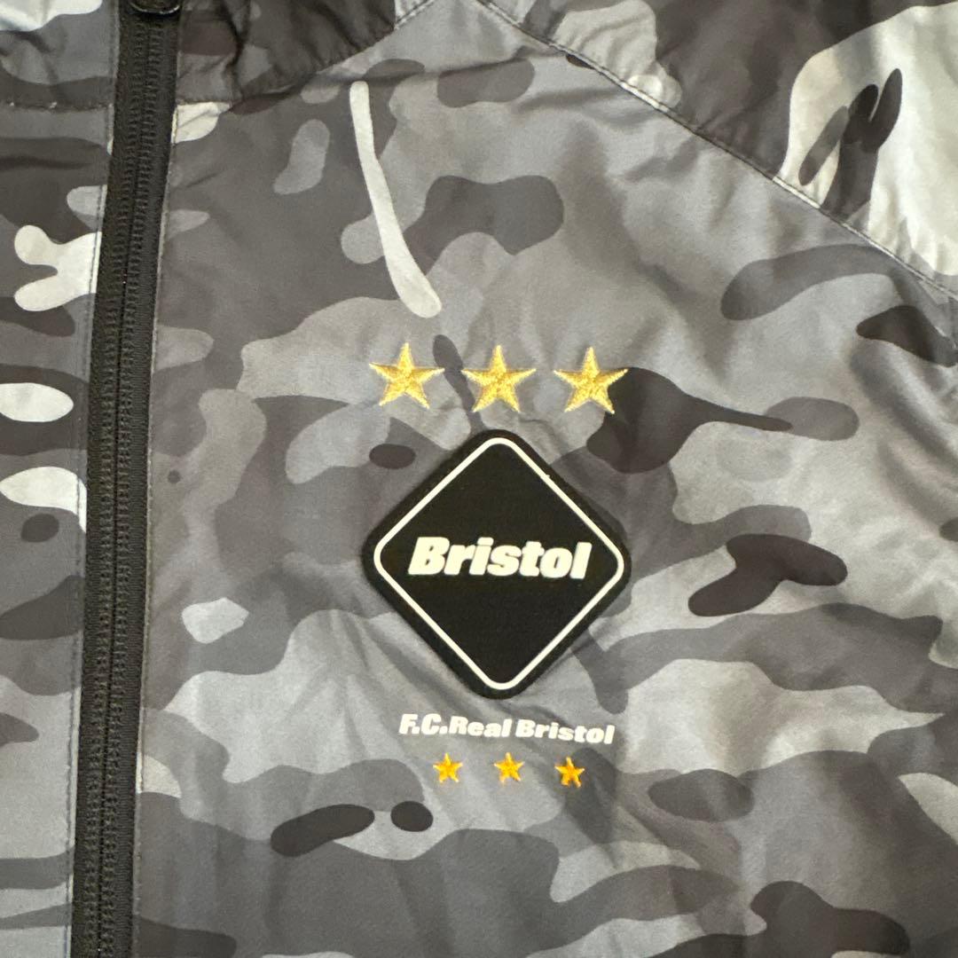 F.C.R.B×NIKE ジャケット 黒系迷彩 Sサイズの通販はau PAY マーケット