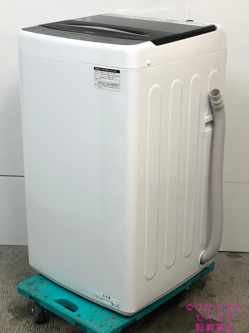 【中古】ハイアール美品洗濯機 5.5Kg 2025年式2511231848