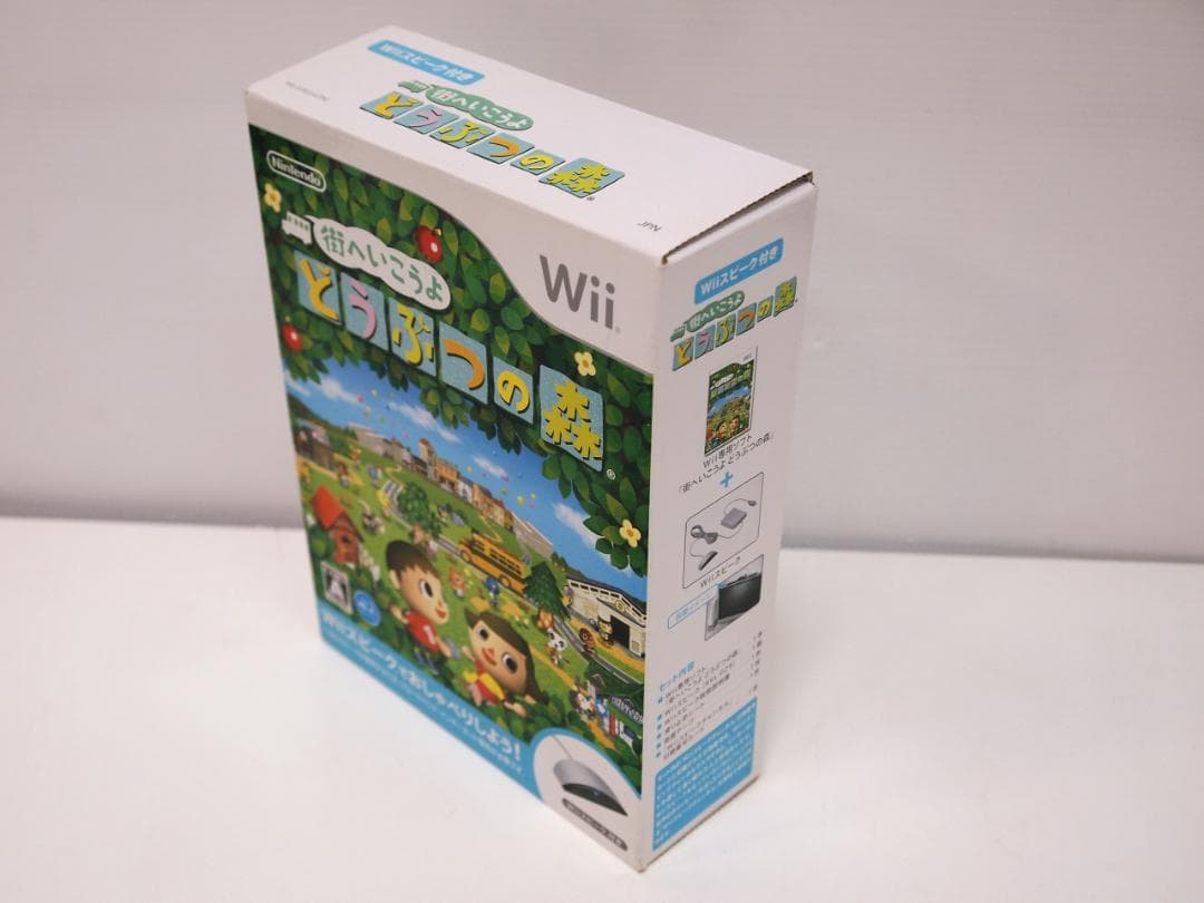 未使用品！街へいこうよ どうぶつの森 Wii スピーク 同梱 RVL-RFUUJ