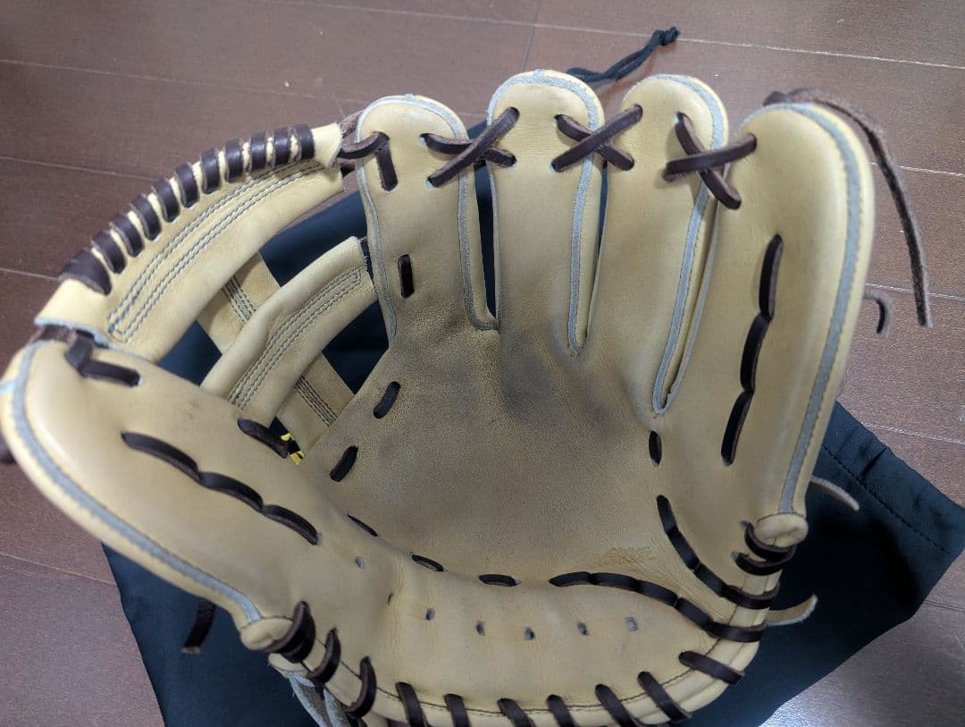 R-GRACE GL-061 キャメル 硬式内野手用 - グローブ最高