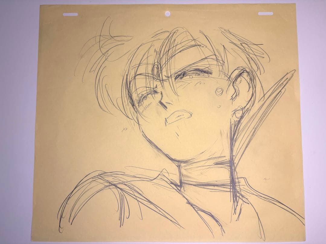 ☆ 貴重品セーラームーン ☆伊藤郁子直筆レイアウト修正画3点 セーラー