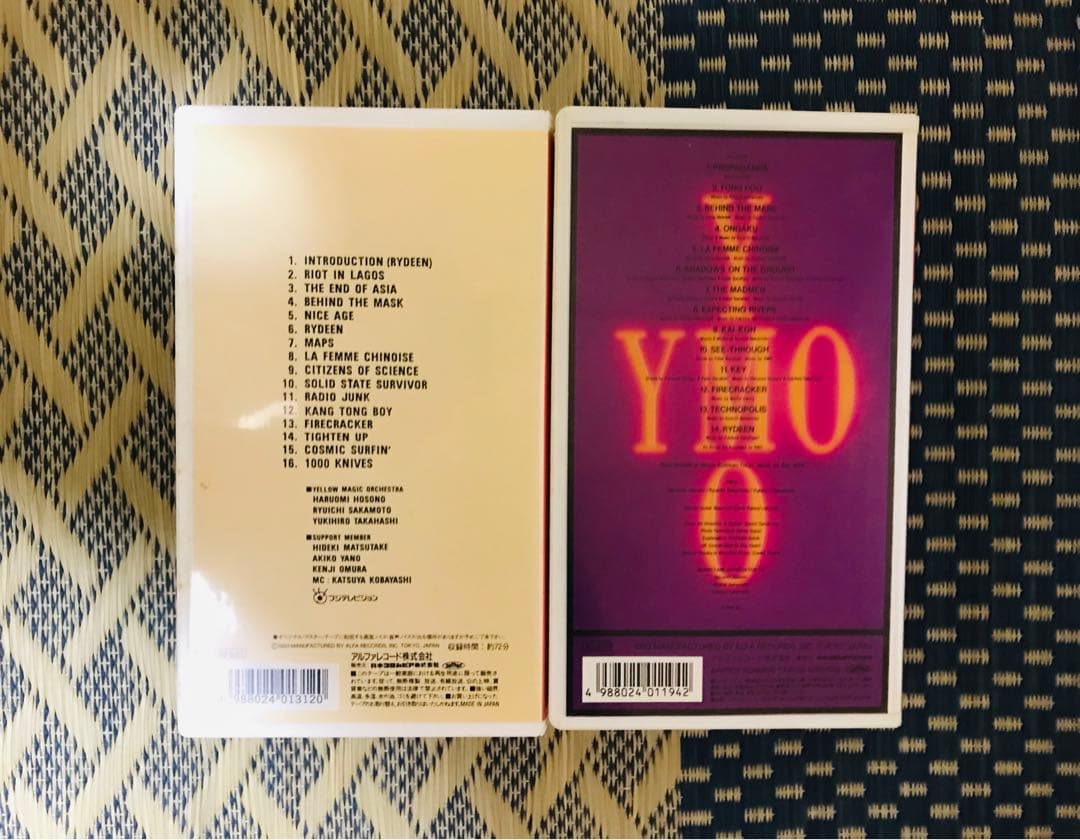 YMO VHS 2本セット YMO伝説 LIVE AT BUDOKAN1980