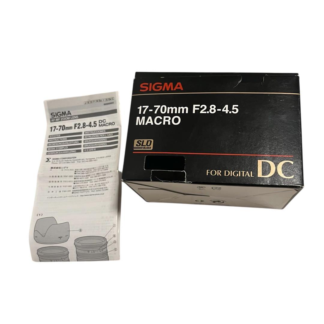 ✨大評判神レンズ♪SIGMA 17-70mm f2.8-4.5 キヤノン用✨