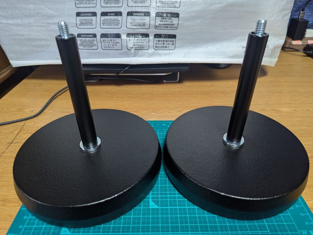 K&M ( ケーアンドエム ) 23310 卓上スピーカースタンド 2個セット