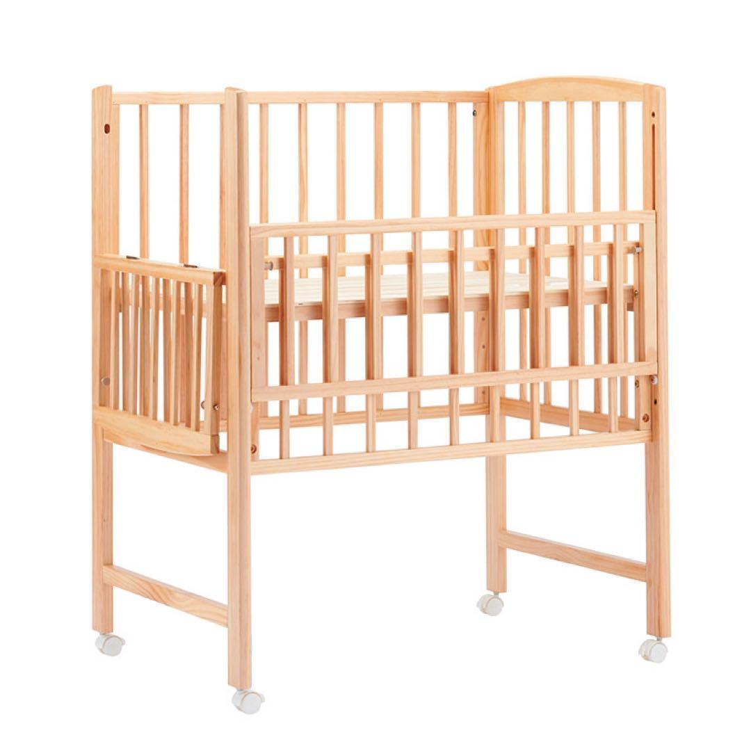 yamatoya ミニサイズトールプラスWオープンミニベビーベッド