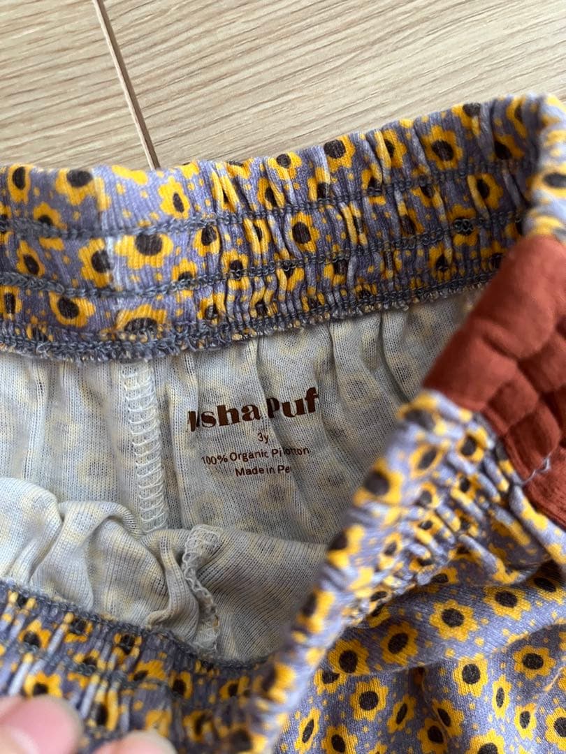 misha & puff Pewter Flower Dot セットアップ3y