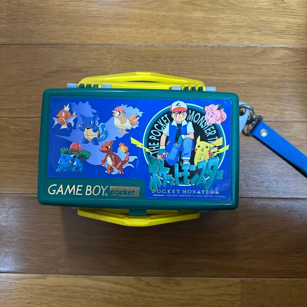 レア ポケットモンスター(赤/緑) ゲームボーイポケット収納ケース