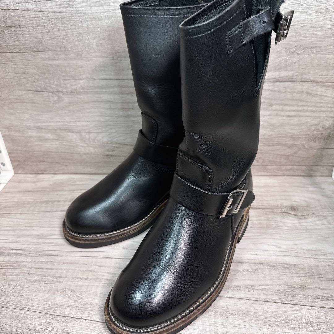 廃盤品】Hawkins ホーキンス エンジニアブーツ ブラック 7E 25cm