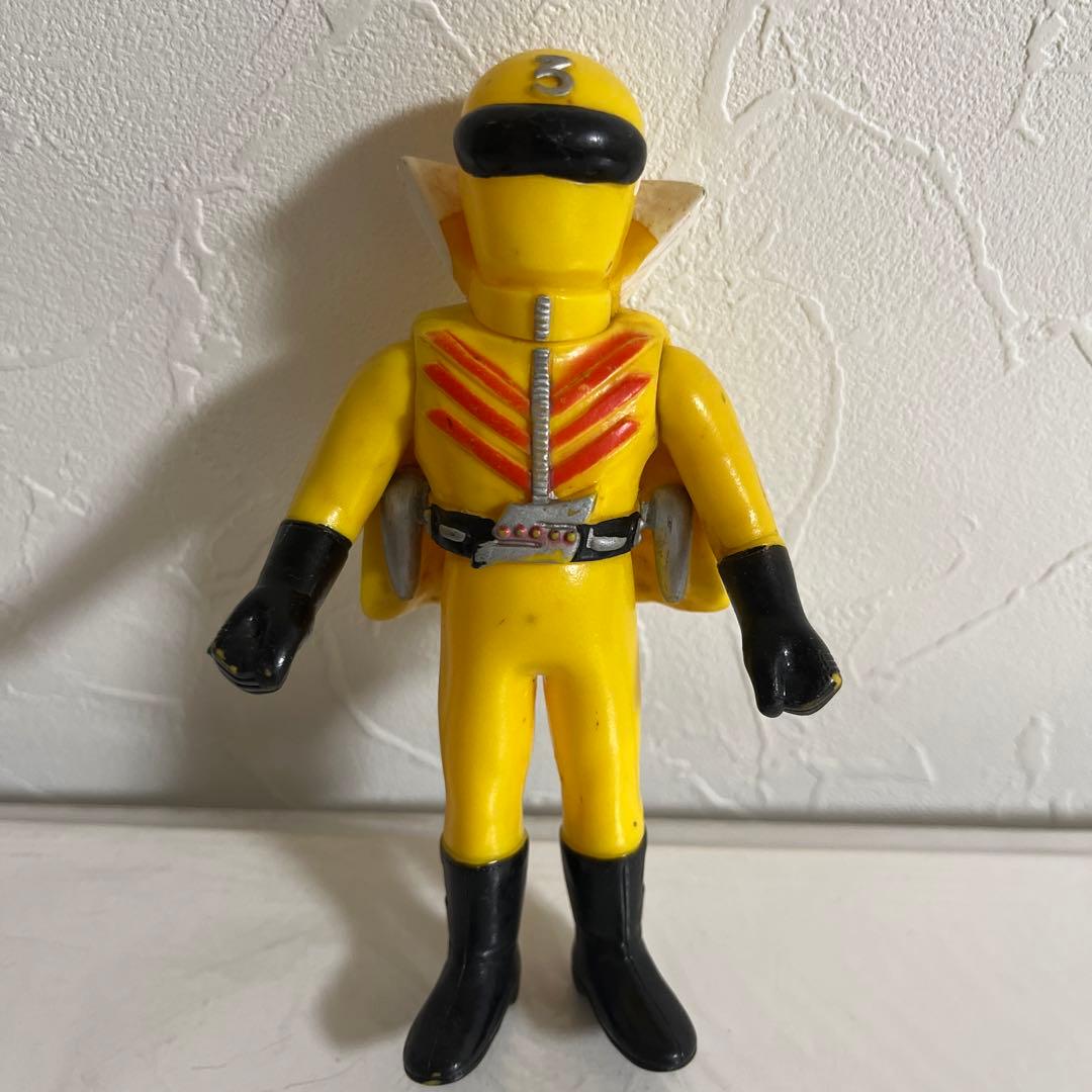 ⚠️貴重・当時物 秘密戦隊ゴレンジャー ソフビ 5体セット 昭和レトロ