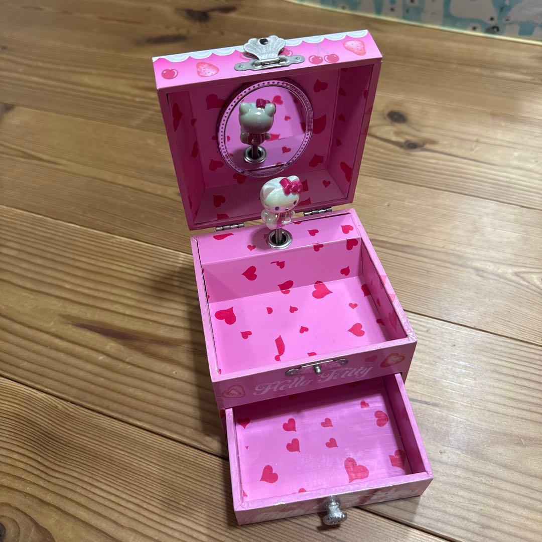 レア】キティちゃん オルゴール - メルカリ