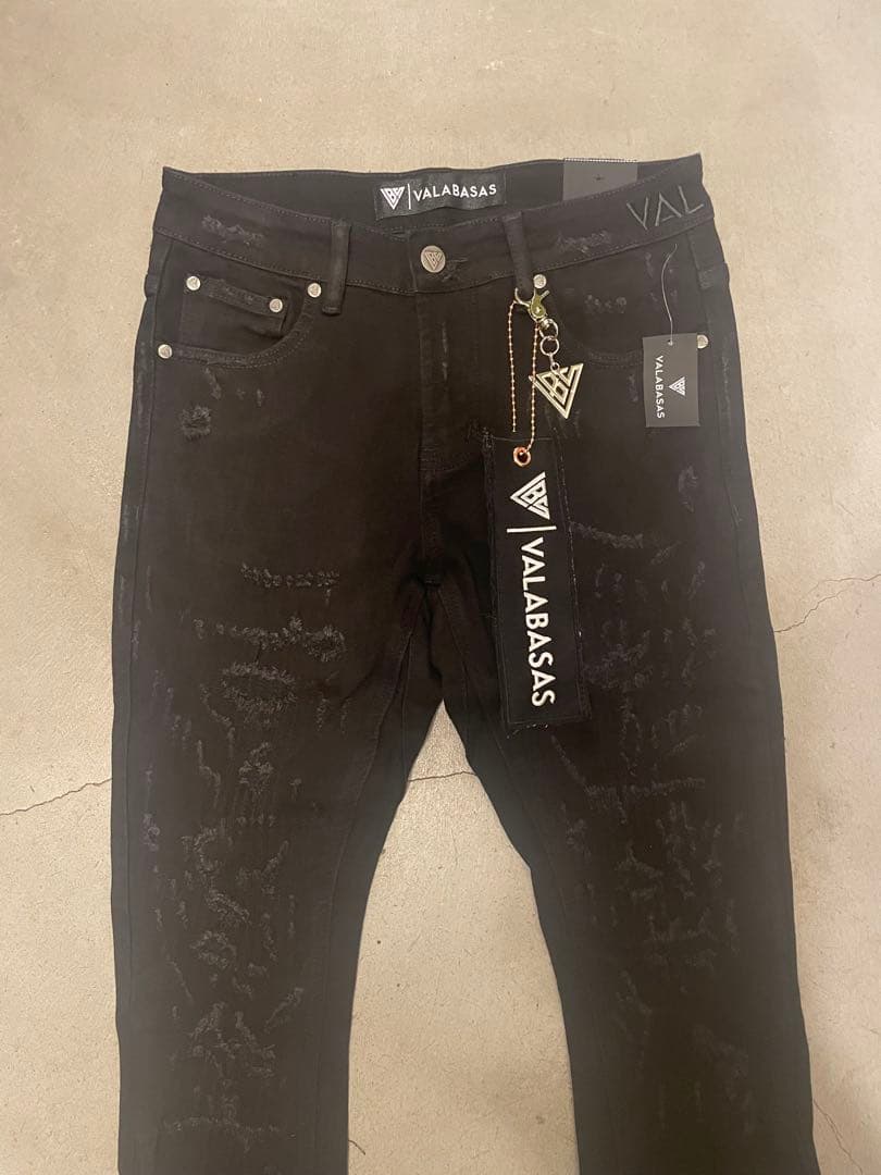 VALABASAS バラバサス ブラック フレアデニム 29 新品未使用 - メルカリ