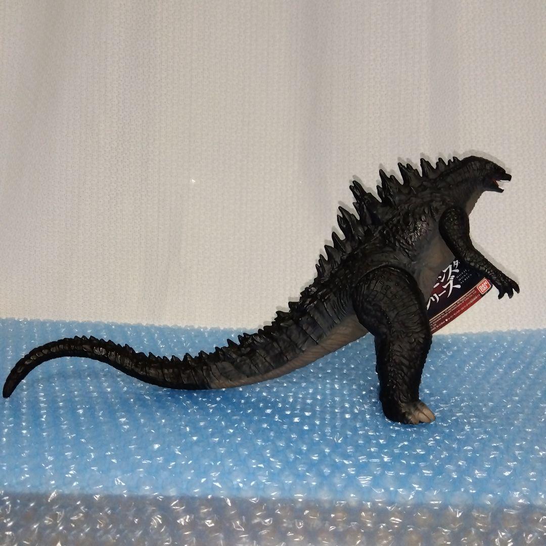 BANDAI ムービーモンスターシリーズ ゴジラ2014 ソフビ タグ付き