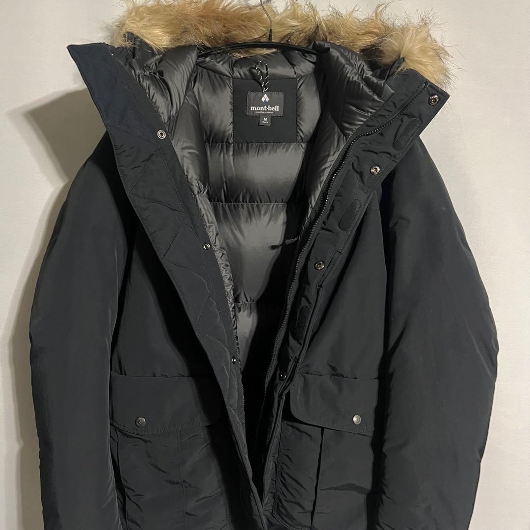 mont-bell ローガンダウン パーカ男女兼用 Mサイズ 黒 極美品 - メルカリ