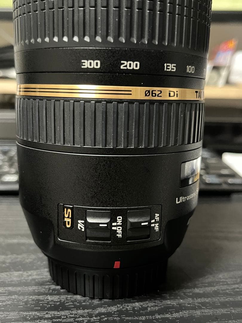 キャノン用　TAMRON SP 70-300mm F/4-5.6 ズームレンズ