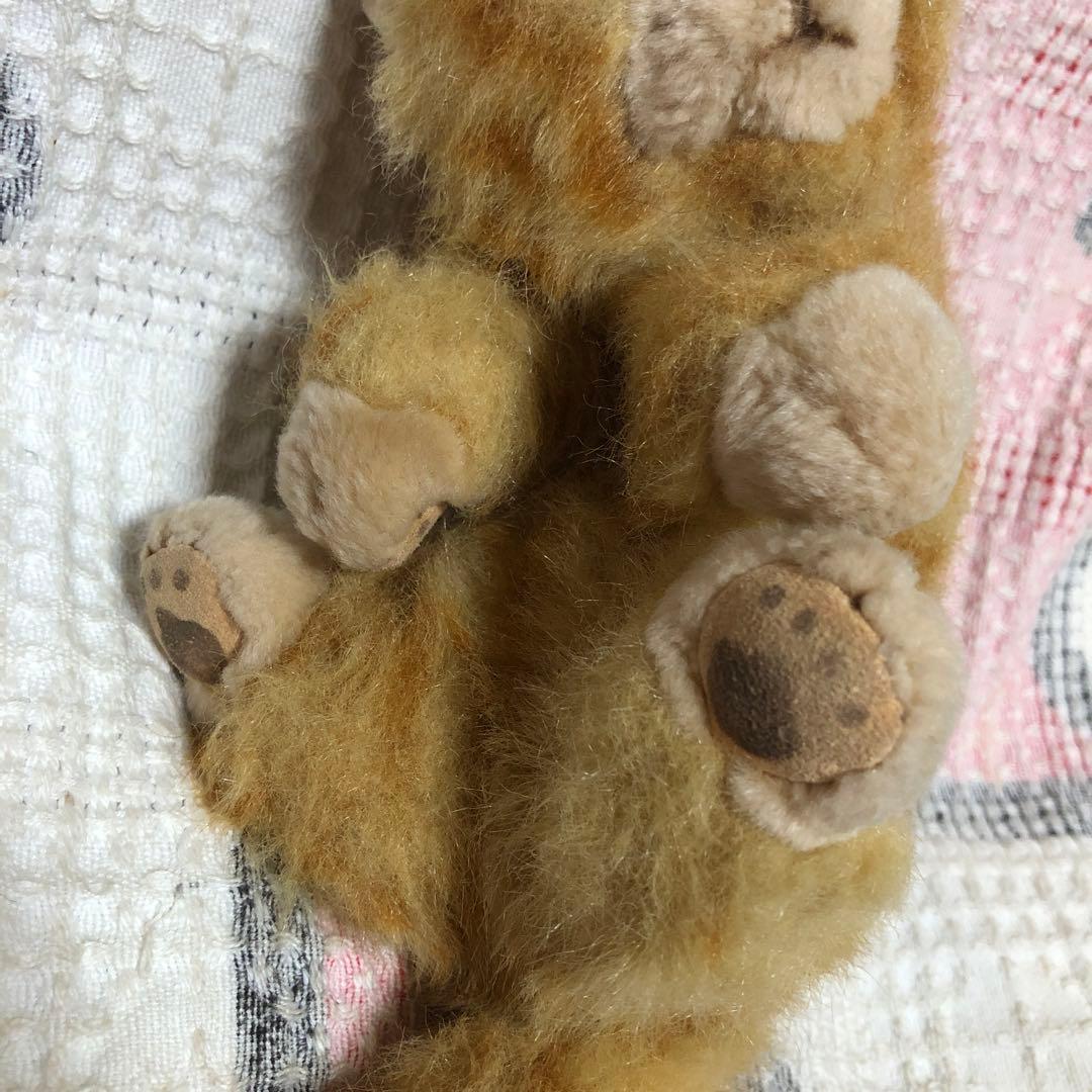 昭和レトロ ヴィンテージ シュタイフ社 ネコ ぬいぐるみ 中古品 難あり