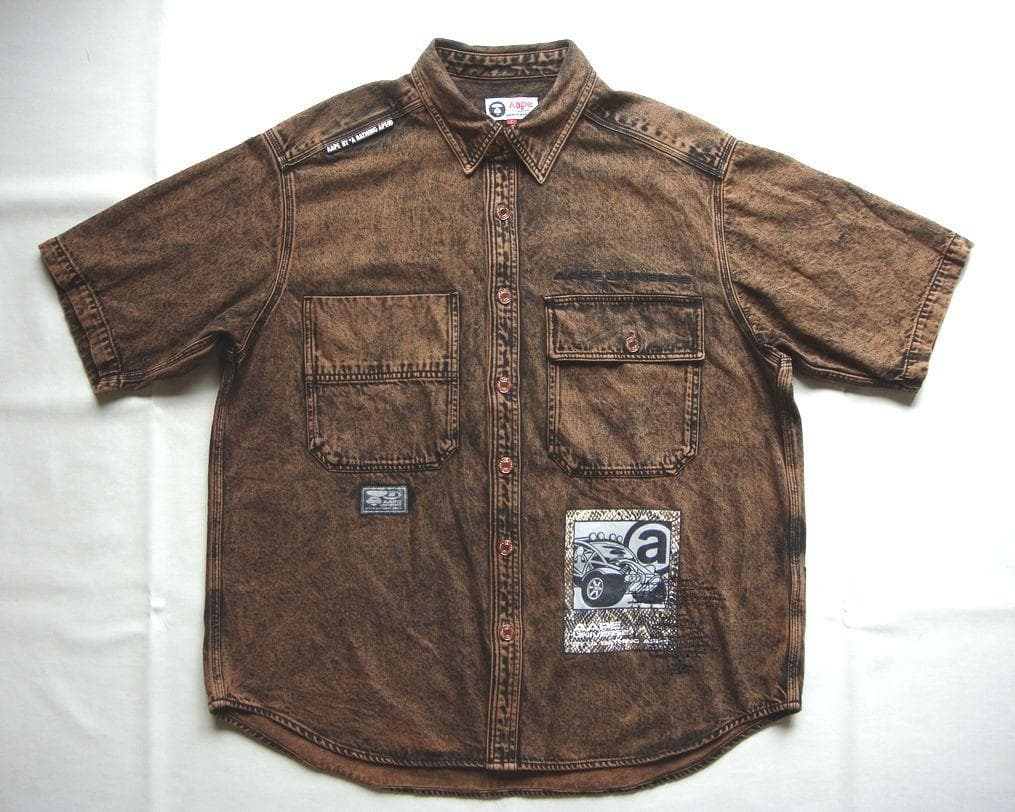 AAPE BY A BATHING APE アベイシングエイプ デニムジャケット A BATHING APE DENIM JACKET（デニムジャケット）｜A BATHING APE（ア