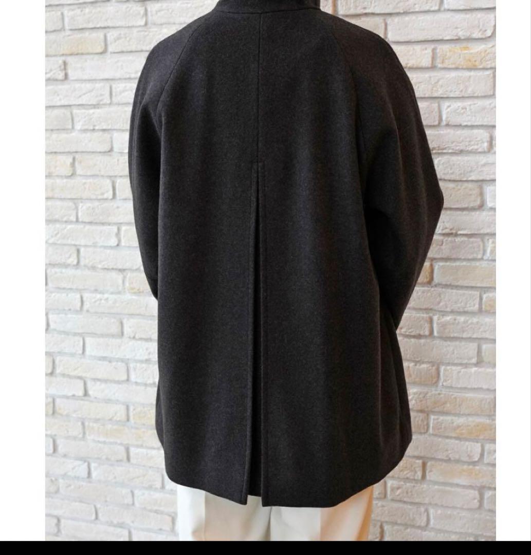 カフネ スタンドカラー ハーフコート ピーコート cafune - メルカリ