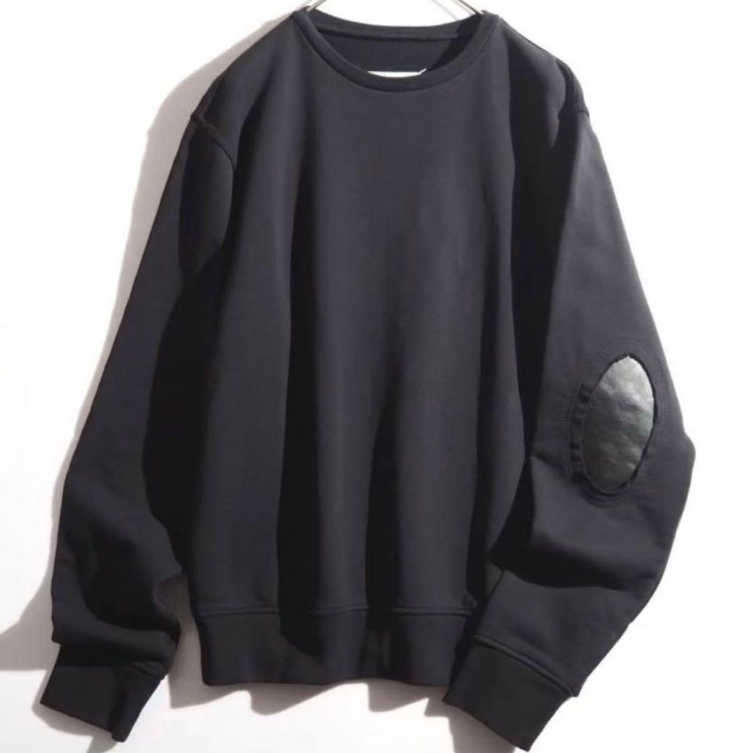 稀少】Maison Margiela メゾンマルジェラエルボーパッチスウェット