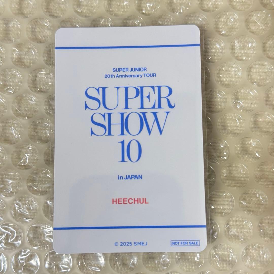 SUPERJUNIOR SS10 mu-mo EC購入特典 ヒチョル トレカ - メルカリ