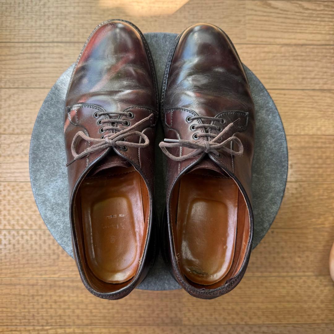 ALDEN オールデン プレーントウ US8.5 26.5cm