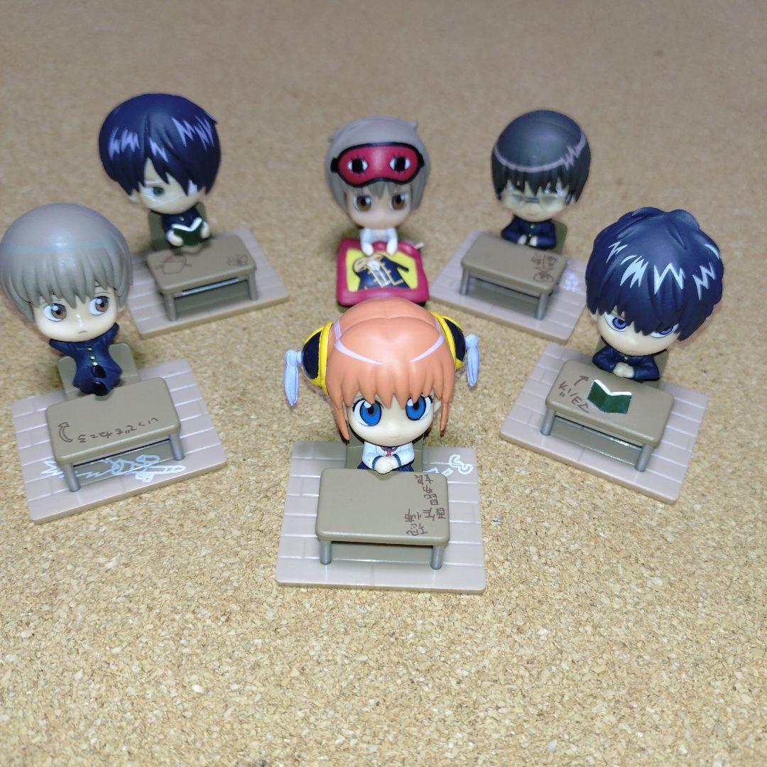 銀魂 ぷちきゃらランド 6体セット 3年Z組 金八先生の教室 オレの大好物