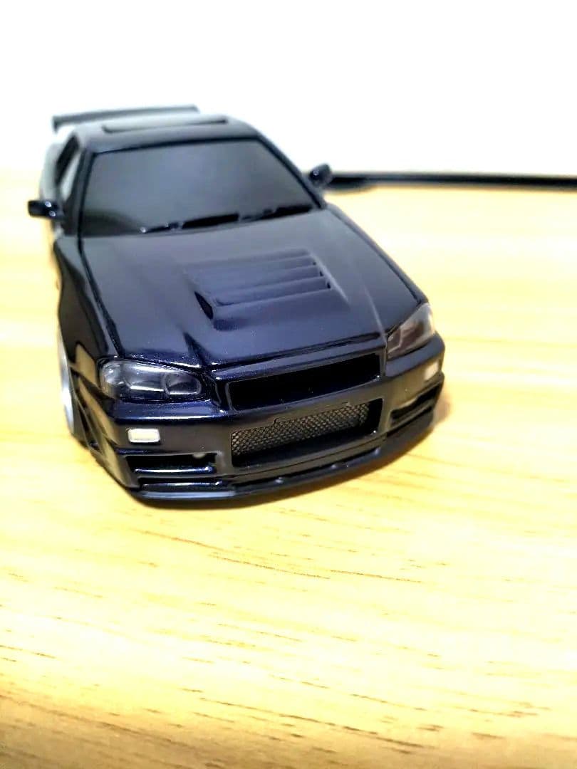 最終値下げ アオシマ GT-R ER34 R仕様 BP9 1/24 - メルカリ