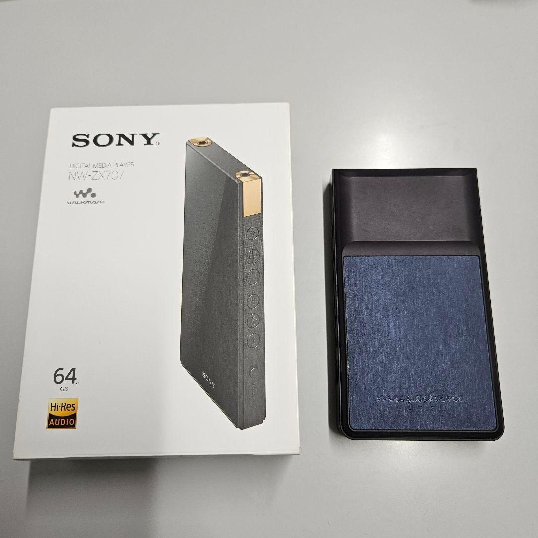 SONY NW-ZX707 64GB デジタルオーディオプレーヤ SONY WALKMAN NW-ZX707 64GB Hi-Res ZX Series Audio Player Black