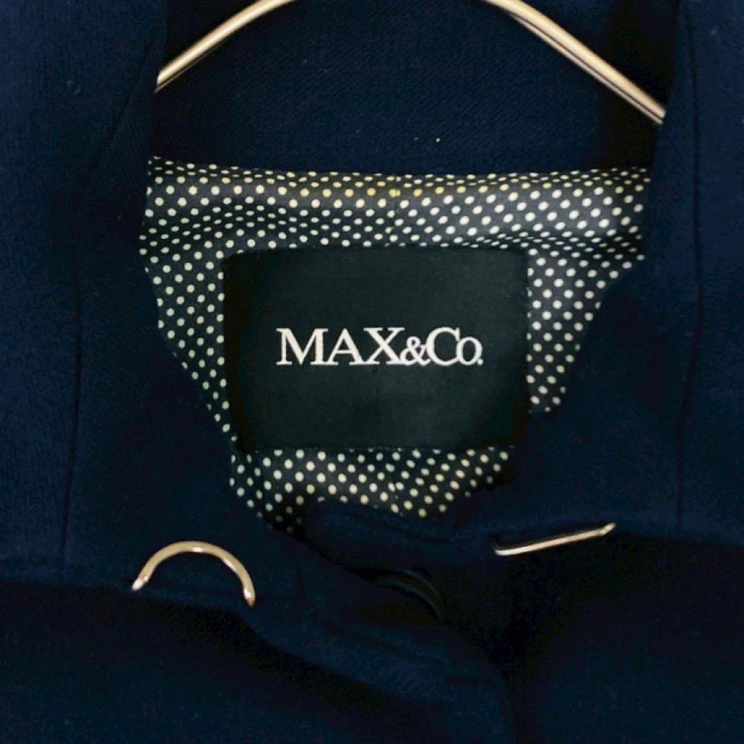 美品✨️近年モデル マックスマーラ ペプラム ミドル丈コート フリル