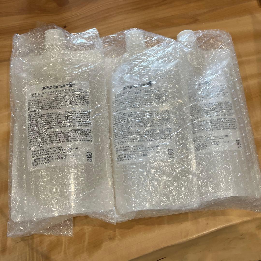 メソケアプラス　薬用スカルプフォーマットシャンプー 370ml 3本セット 石鹸素地のスカルプシャンプー「スカルプ フォーマットシャンプー