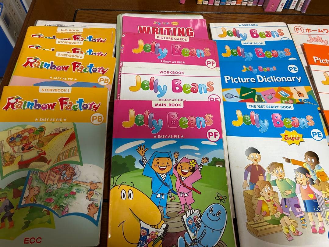 ECCジュニア PT PB PF PE PI PA教材フルセット6年分 英語教材 - メルカリ