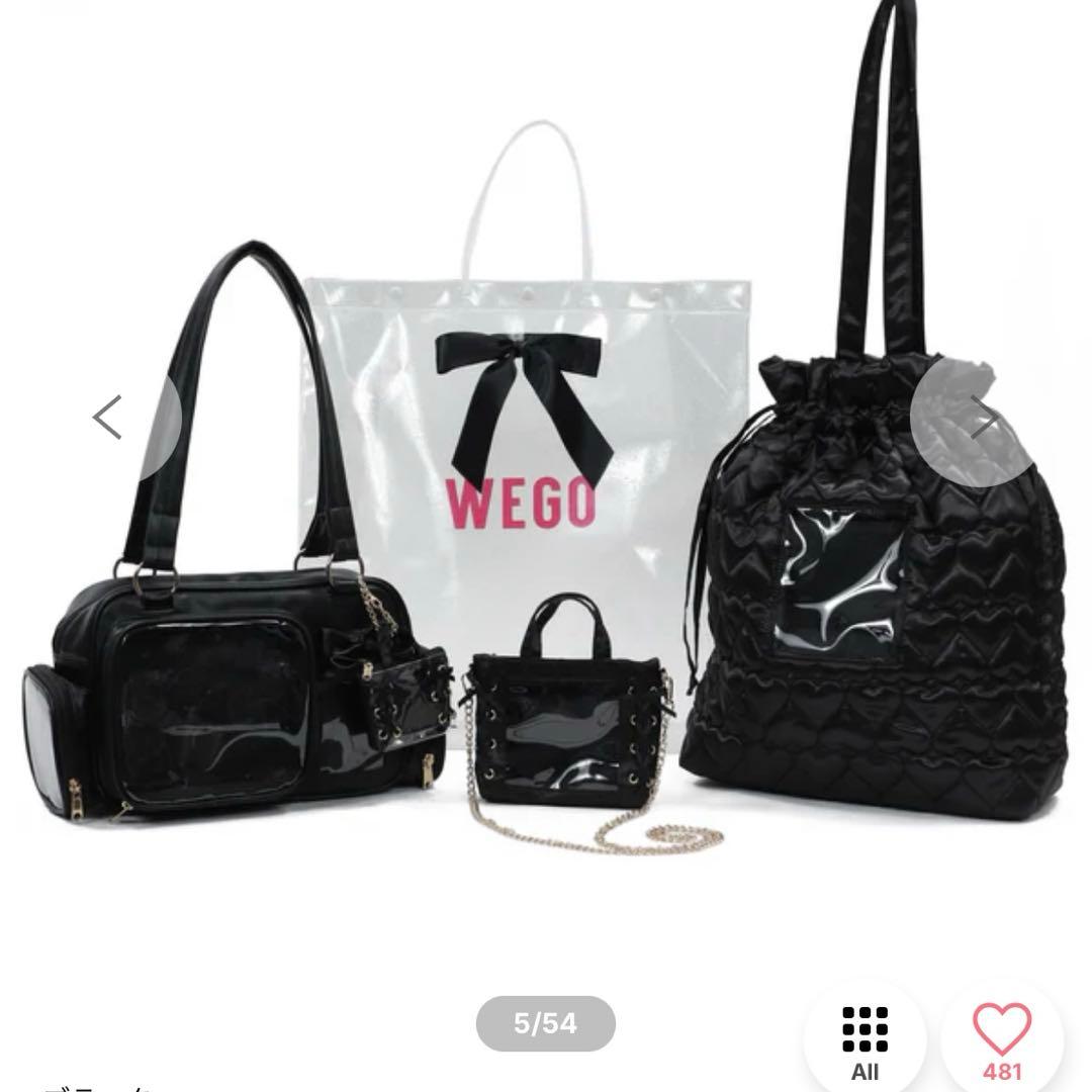 WEGO 2026痛バきらきらHAPPYパック ぬいボストンバッグ 福袋 - メルカリ