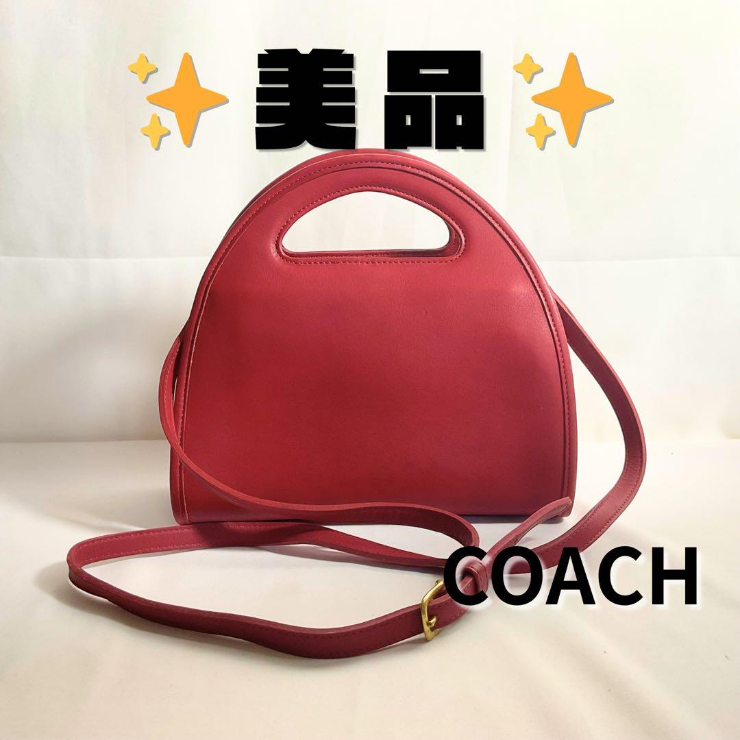 美品】OLD COACH USA製 9942 2way ハーフムーンバッグ - メルカリ