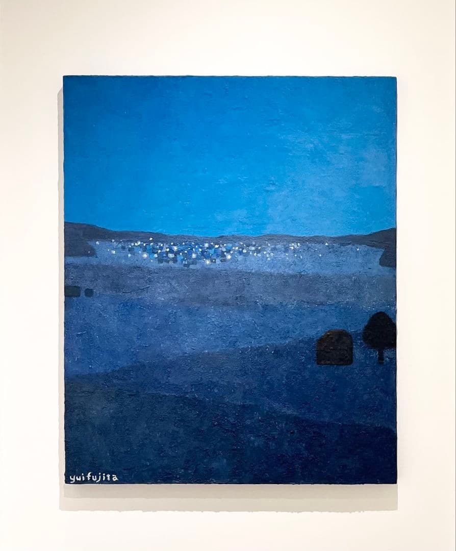 油彩　Blue Moment 油彩）Blue Moment | Yui-Fujita-onlineshop