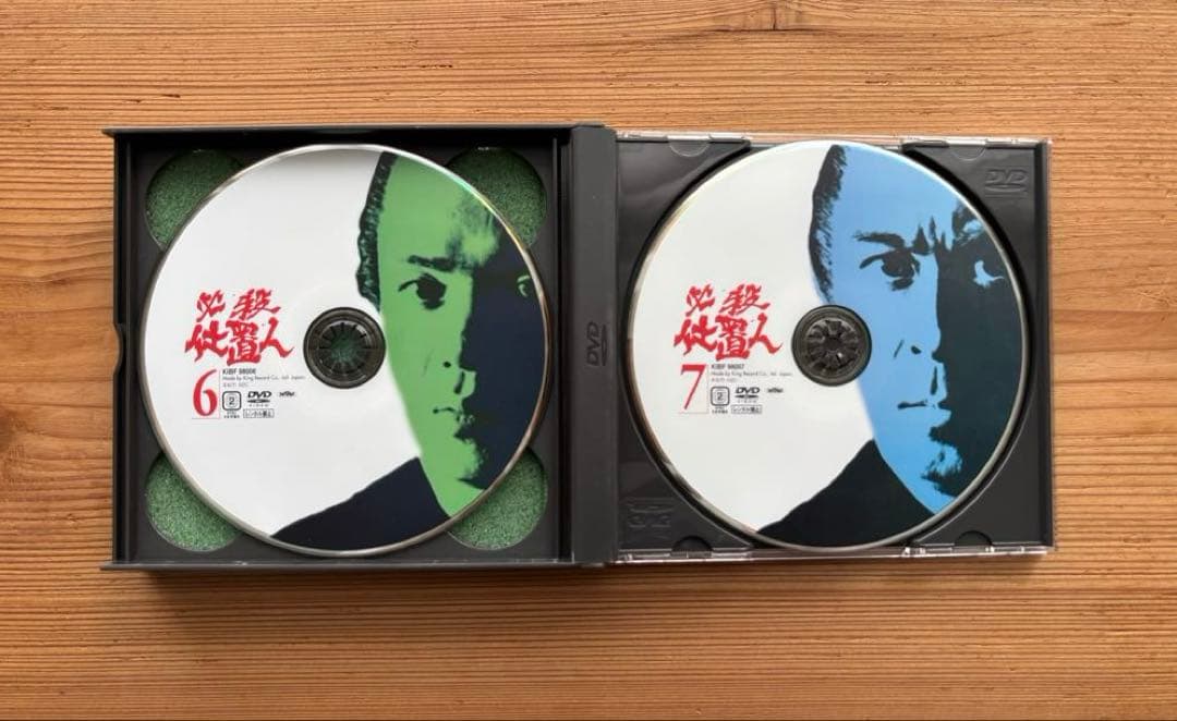 【希少品】必殺仕置人 DVD BOX 上巻&下巻 7枚組 初回限定品