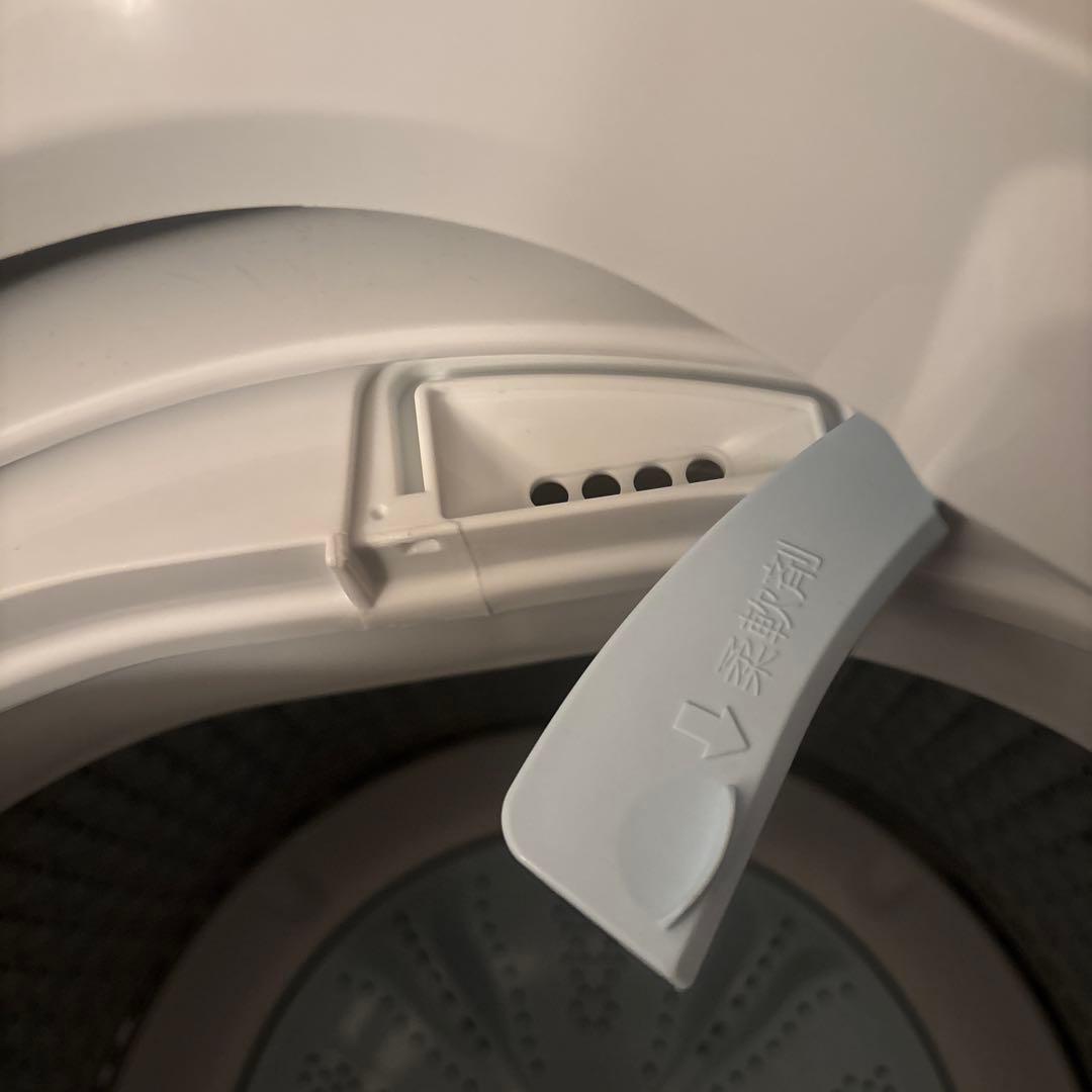 【2029年迄保証付】洗濯10回以下 極美品 洗濯機 AQW-S6P 6.0kg