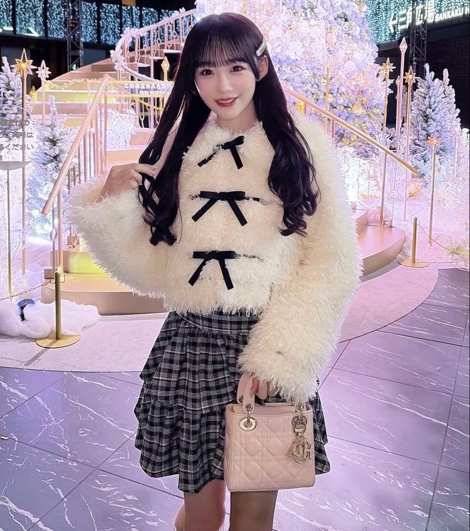 新品未使用＊DIOR レディディオール ミニ あんしん鑑定バッジ＆鑑定書