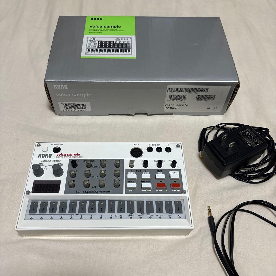 KORG volca sample + ACアダプターセット - メルカリ