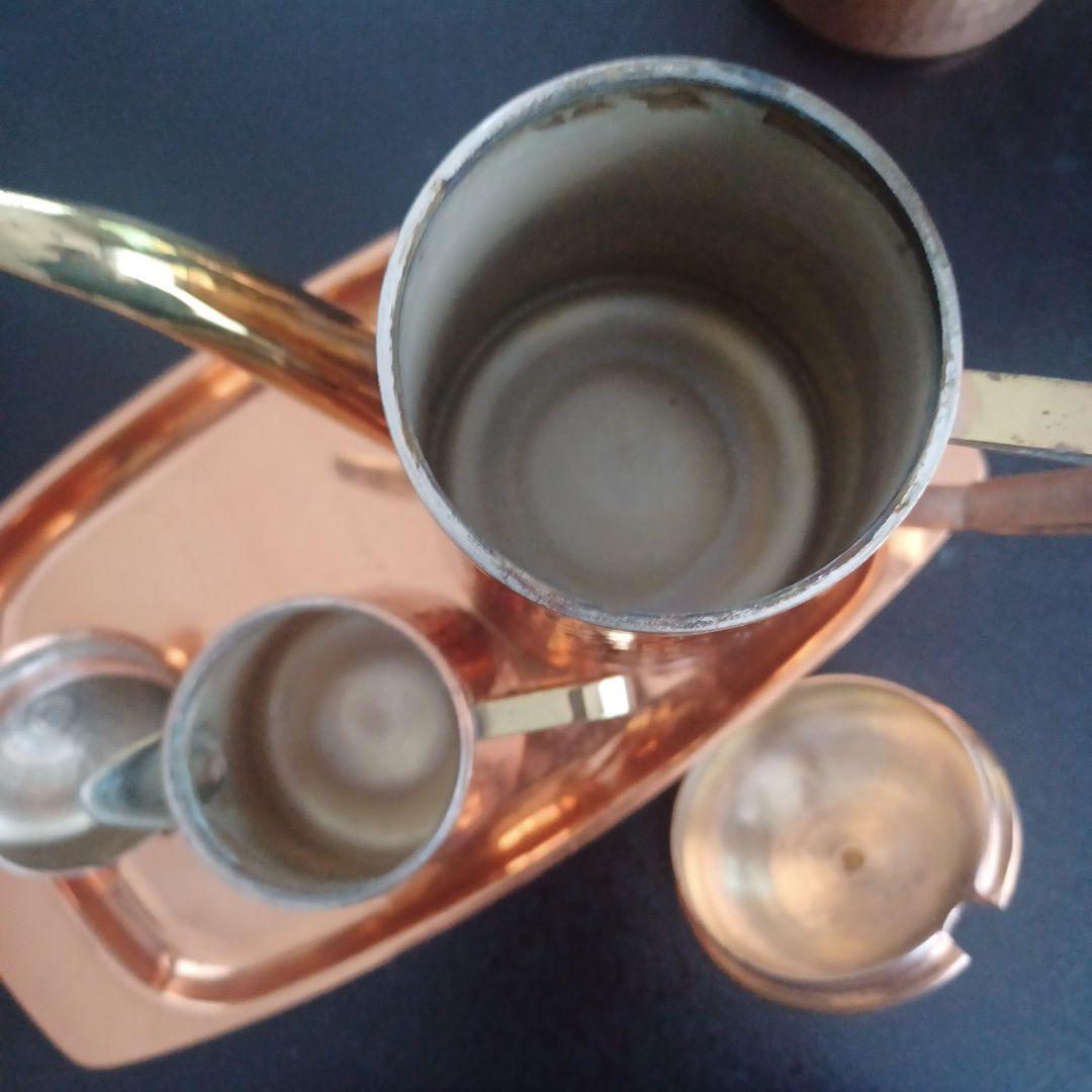 コーヒーセット COPPER ポット レトロ シュガーケース コーヒー - メルカリ