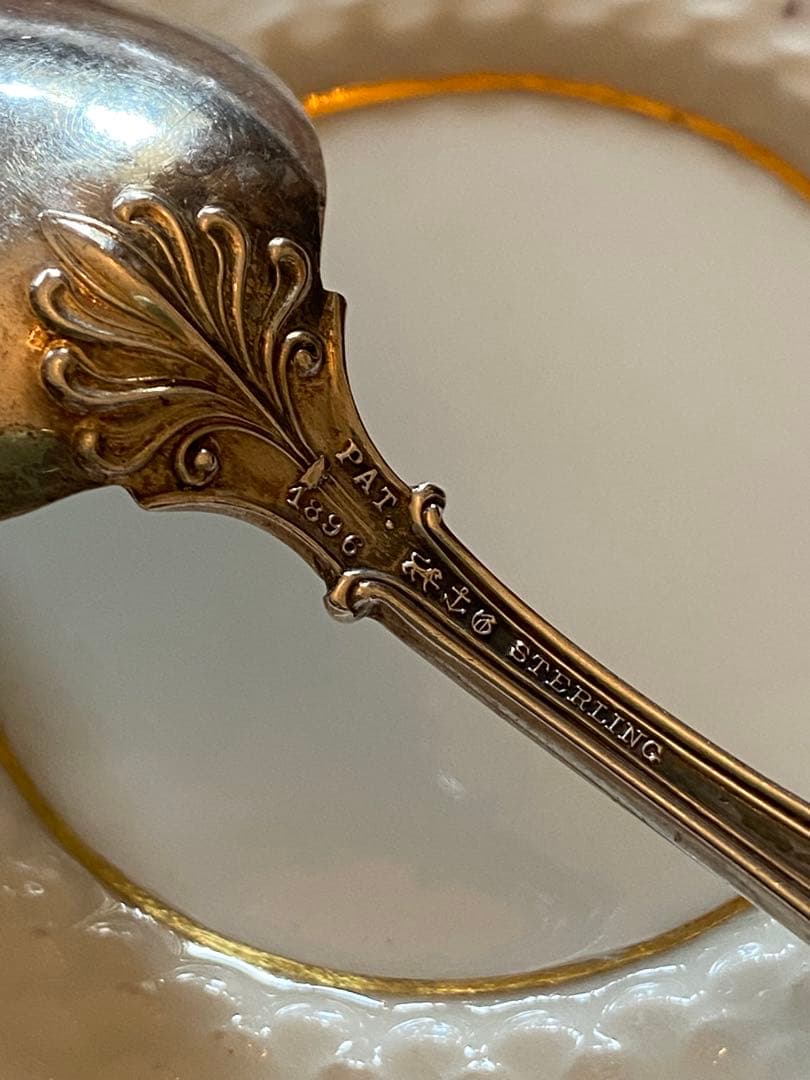 ピュイフォルカ／ゴーハムその他】純銀製／スプーン 9本＋ フォーク