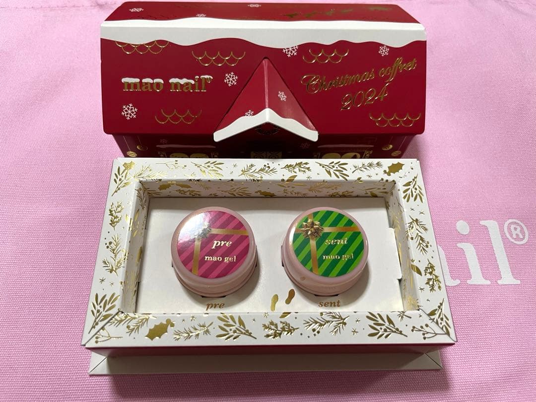 新品未開封 マオジェル Mao nailクリスマスコフレ2024 - メルカリ