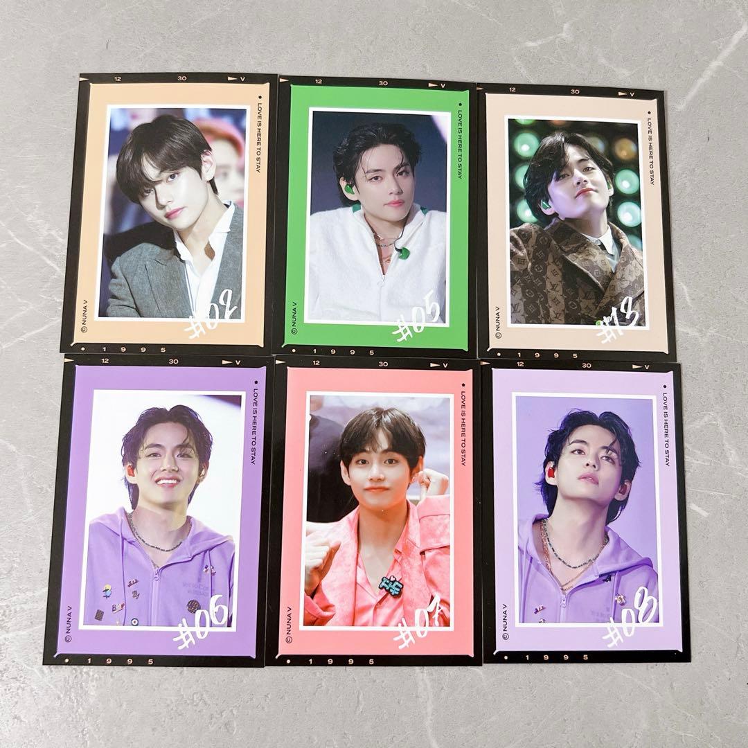 BTS テテ NUNA V マスタニム フォトカード ヌナV マスター トレカ