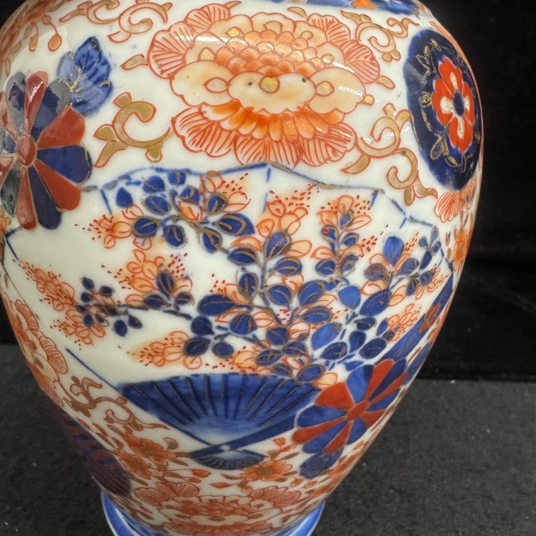 希少‼ 香蘭社 明治 オールド 赤絵錦 金欄手 花瓶 壺 時代物 - メルカリ