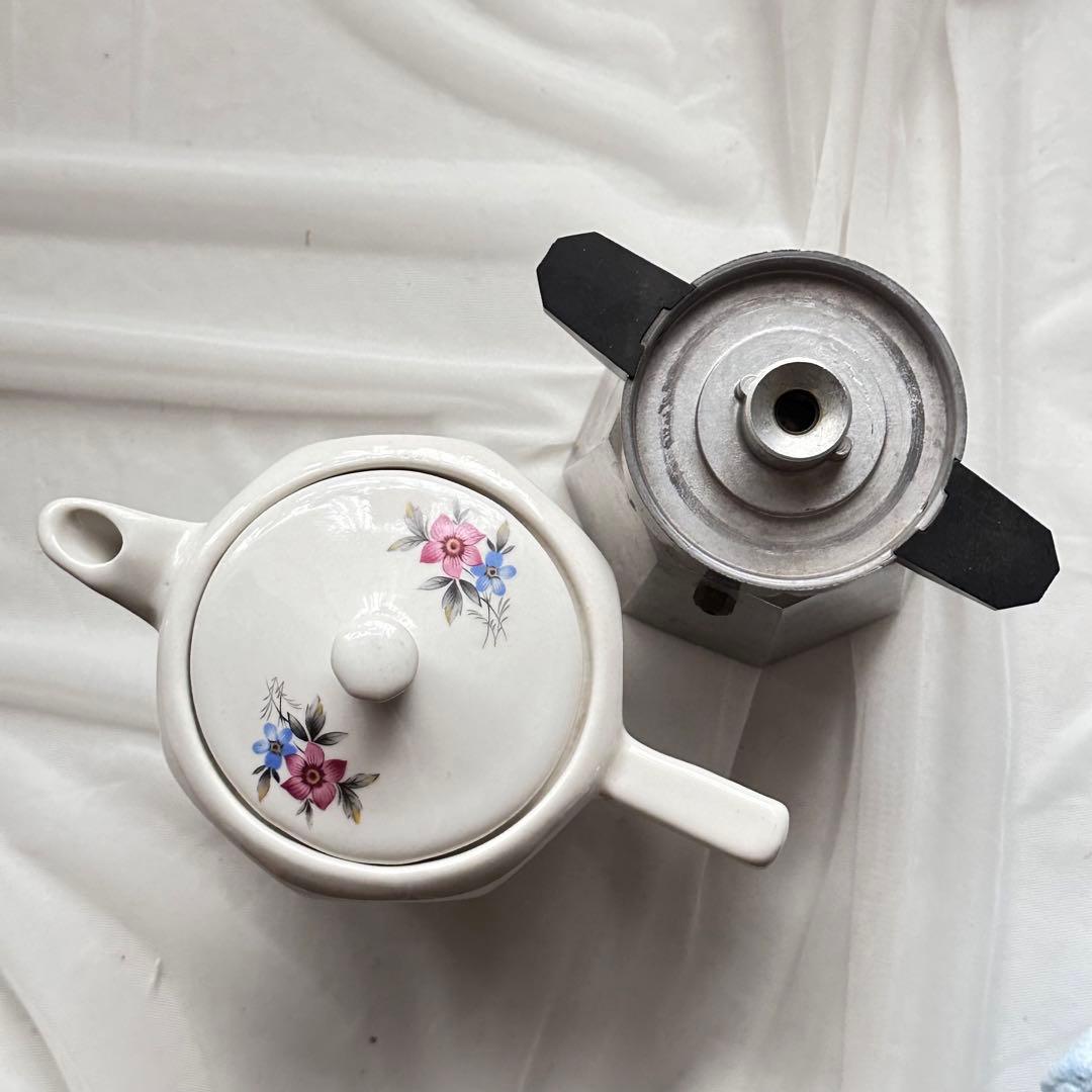 最終SALE価格！ エスプレッソメーカー 陶器製 イタリア製 アンティーク