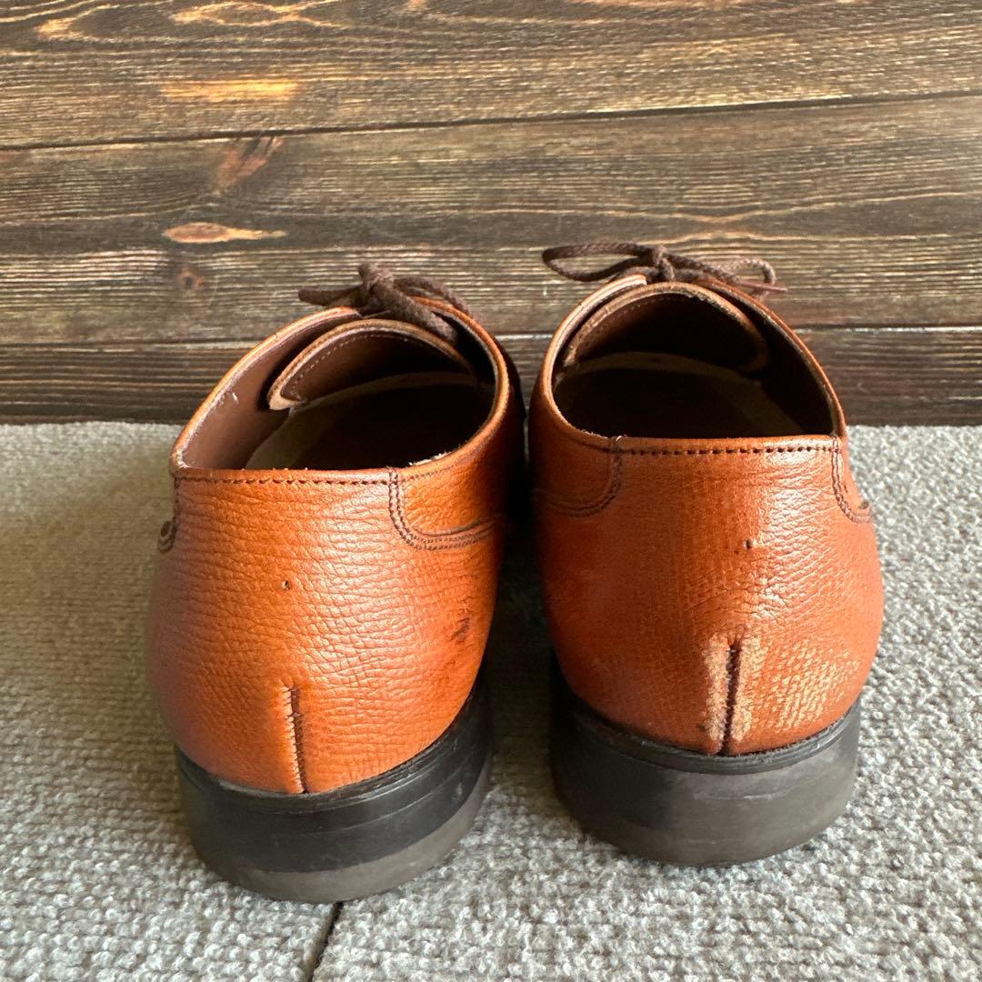 REGAL リーガル レザーシューズ 茶 25cm 外羽根 Uチップ - メルカリ