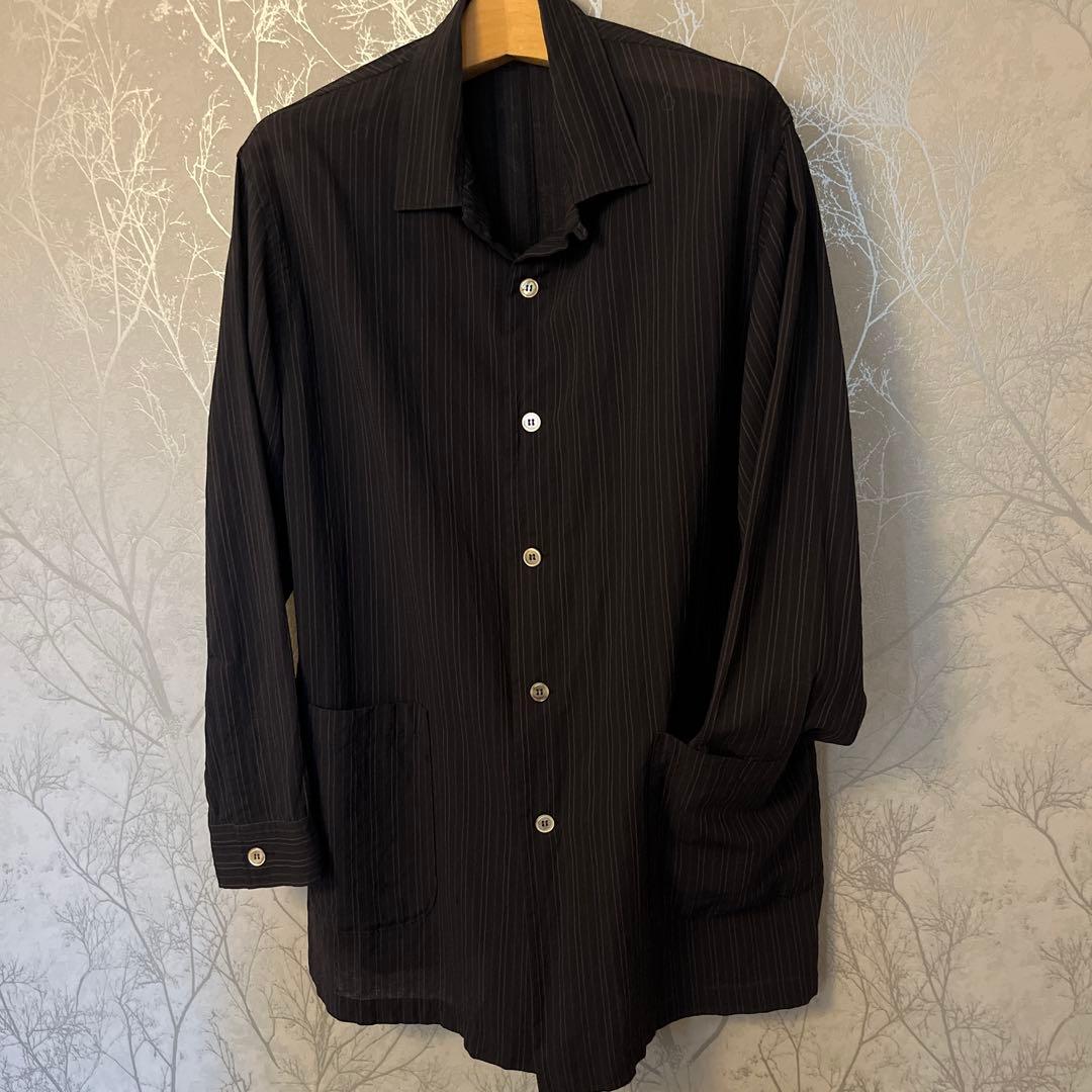 y'sfor men ストライプ柄 長袖ボタンシャツ 　M 楽天市場】S-5XL 綿100％ シャツ メンズ 長袖 ストライプシャツ