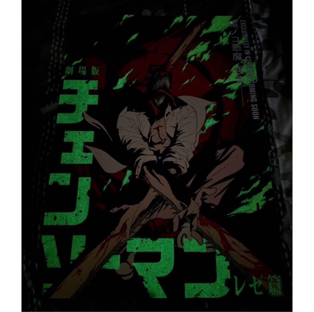 台湾 限定 チェンソーマン 特典 A3 夜光 ポスター A3ポスター デンジ