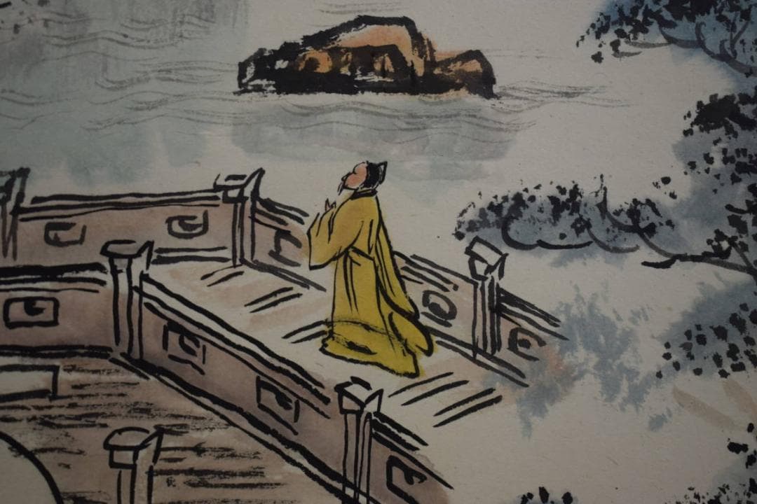 不詳/作者不詳/古寒山寺図/大幅/布袋屋掛軸HF-705 - メルカリ