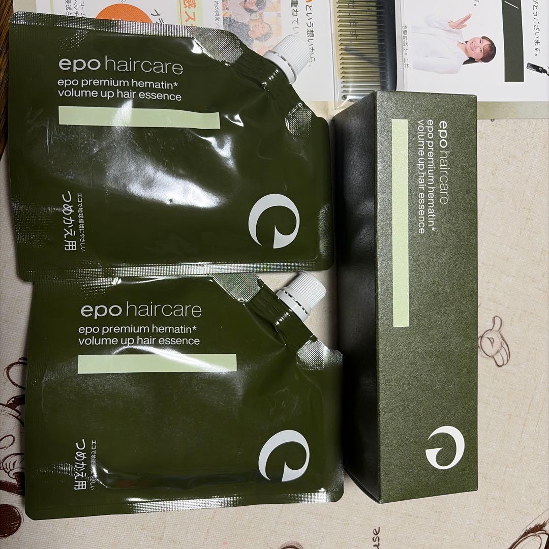 epo premium hermatin ボリュームアップヘアエッセンス エポ プレミアムヘマチン ボリュームアップヘアーエッセンス 45ml 1本