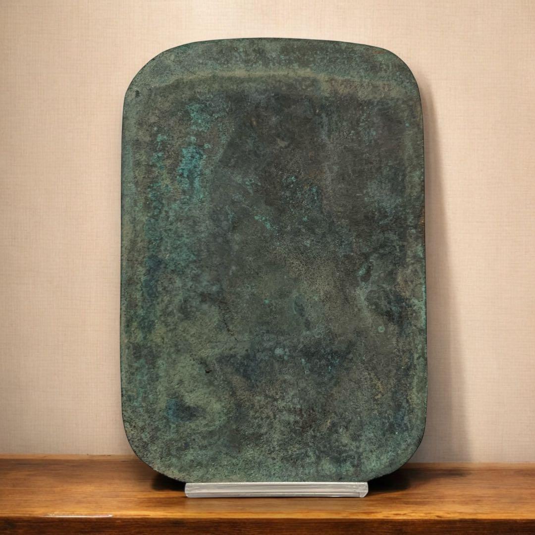 M463❀【本物】隠れキリシタン 踏み絵 聖母子像 銅製 絵踏 聖母マリア